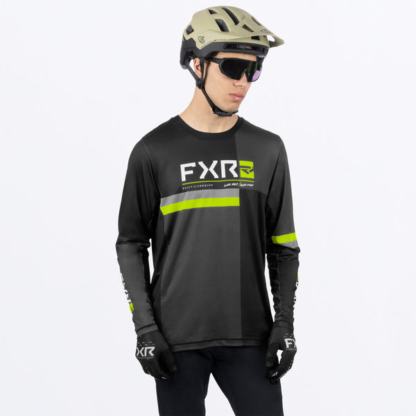 MProFlexUPFLS_Jersey_BlackHiVis_SKU_243500-_1065_Front