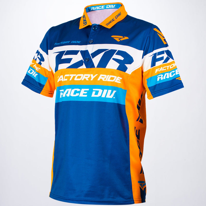 Men's Race Division Tech Polo Shirt