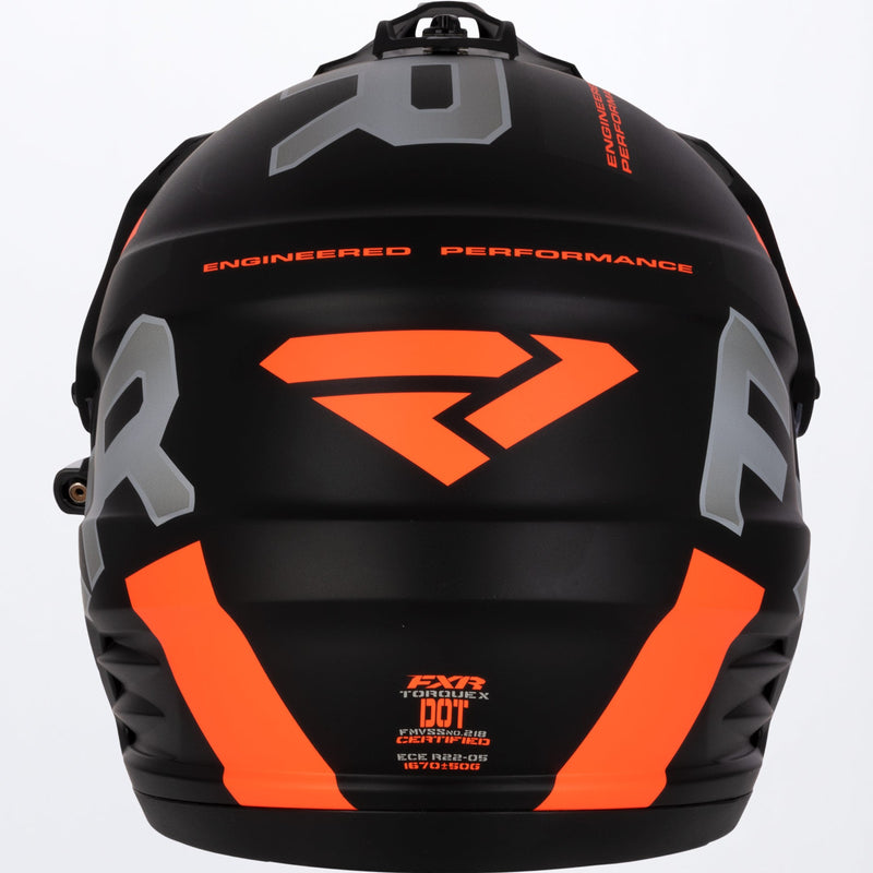 Torque X Evo Helmet with E Shield & Sun Shade